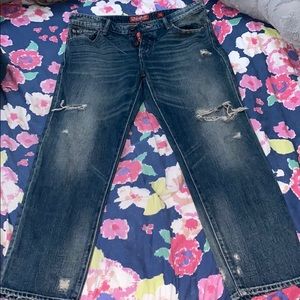 Lucky Brand Sienna Slim Boyfriend Jeans